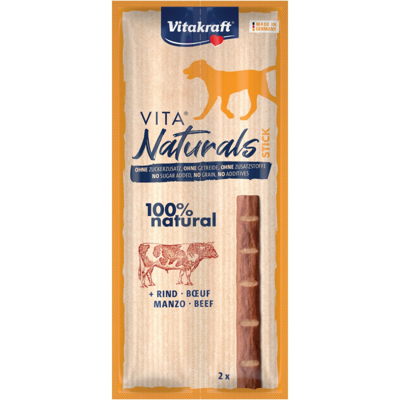 Vitakraft Vita Naturals Sticks hovězí 2x11 g