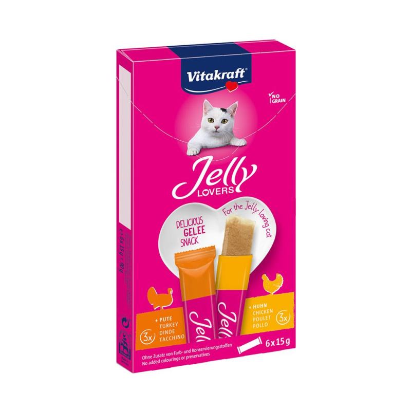 VITAKRAFT Jelly Lovers MP kuře / krůta 90 g