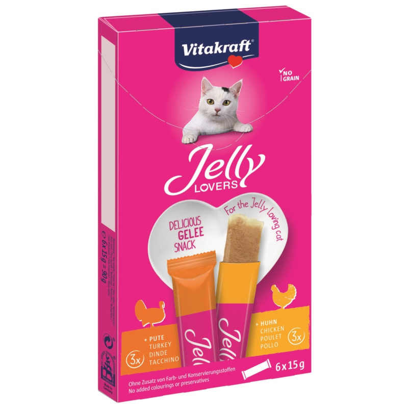 VITAKRAFT Jelly Lovers MP kuře / krůta 90 g