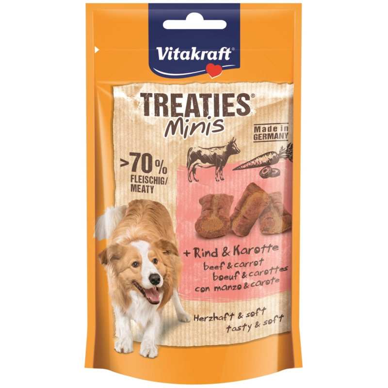Vitakraft Treaties Minis hovězí a mrkev 48 g
