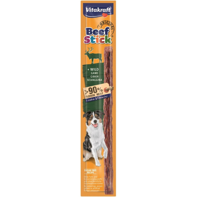 Vitakraft Beef Stick Pamlsek pro psy se zvěřinou