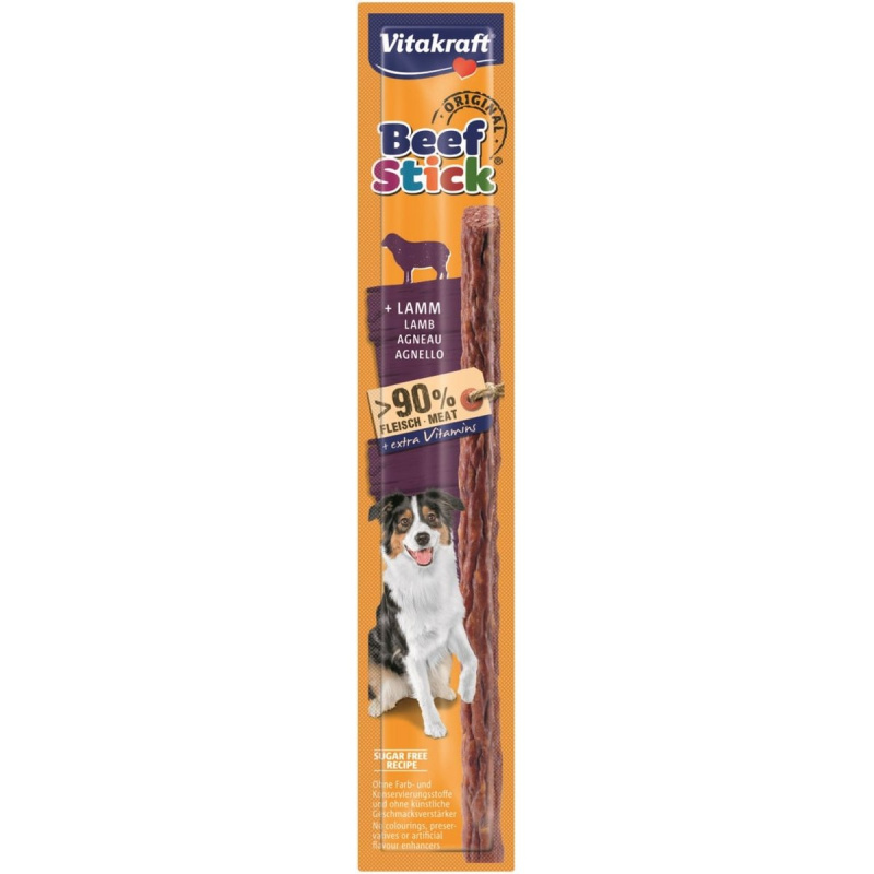 Vitakraft Beef Stick Pamlsek pro psy s jehněčím