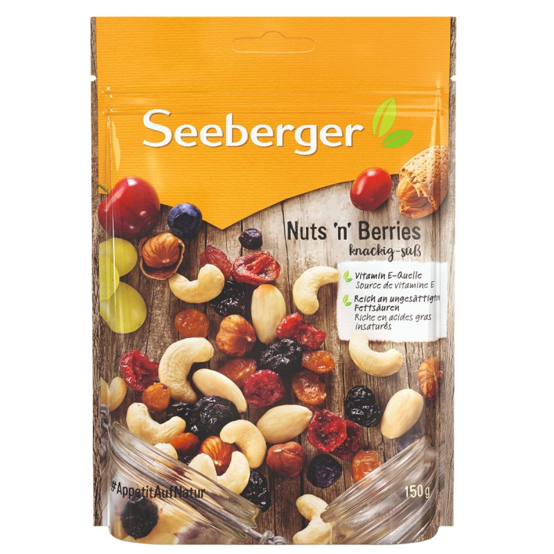Seeberger Směs ořechů a bobulí