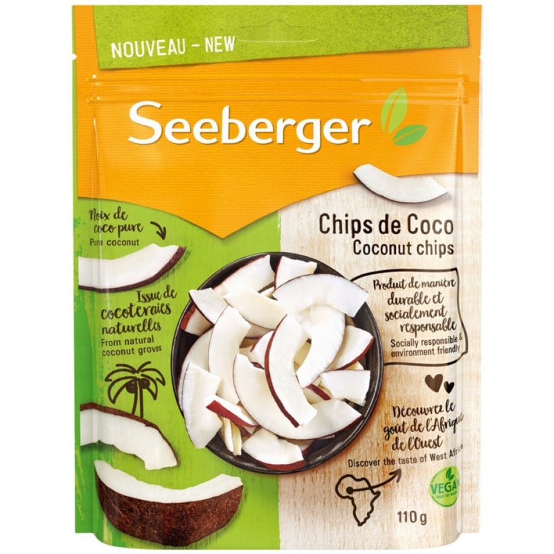 Seeberger Kokosové chipsy
