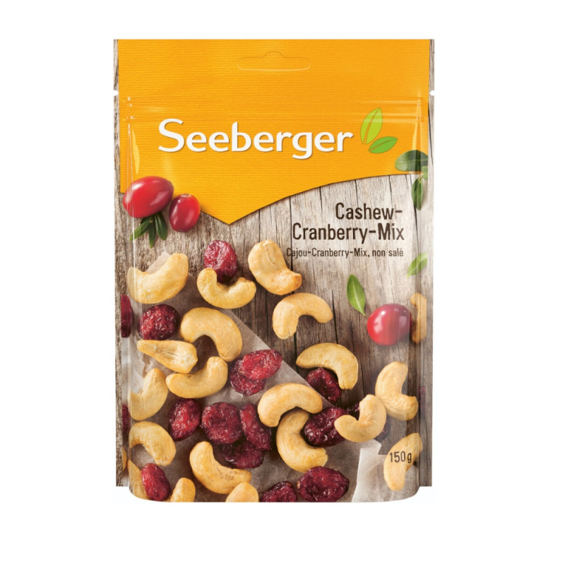Seeberger Kešu-brusinkový mix 150g