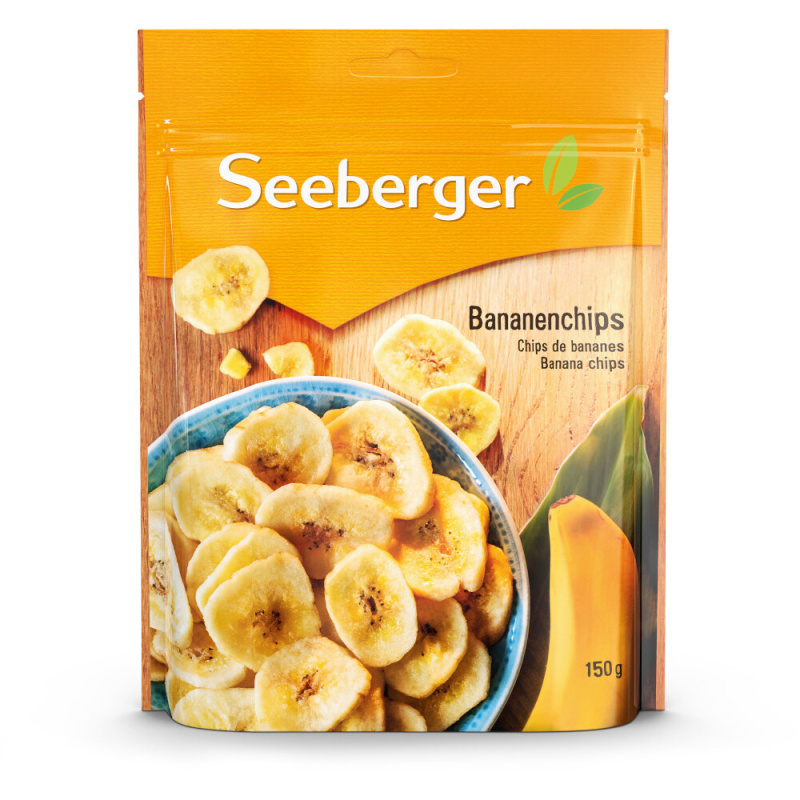 Seeberger Banánové chipsy 150g