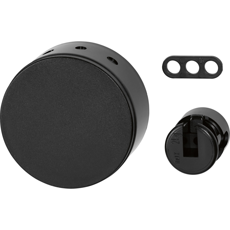 OBI Rozvodná krabice na strop, sada,   70 mm, černá