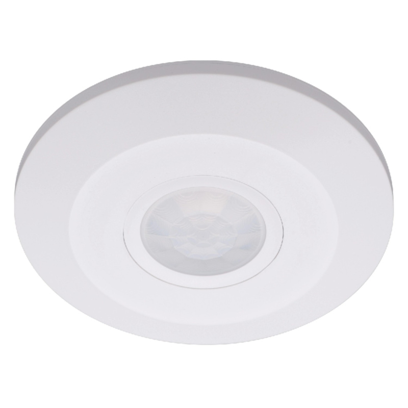 Duwi Přisazený infračervený pohybový senzor 360°, bílá, pr. 11,5 cm