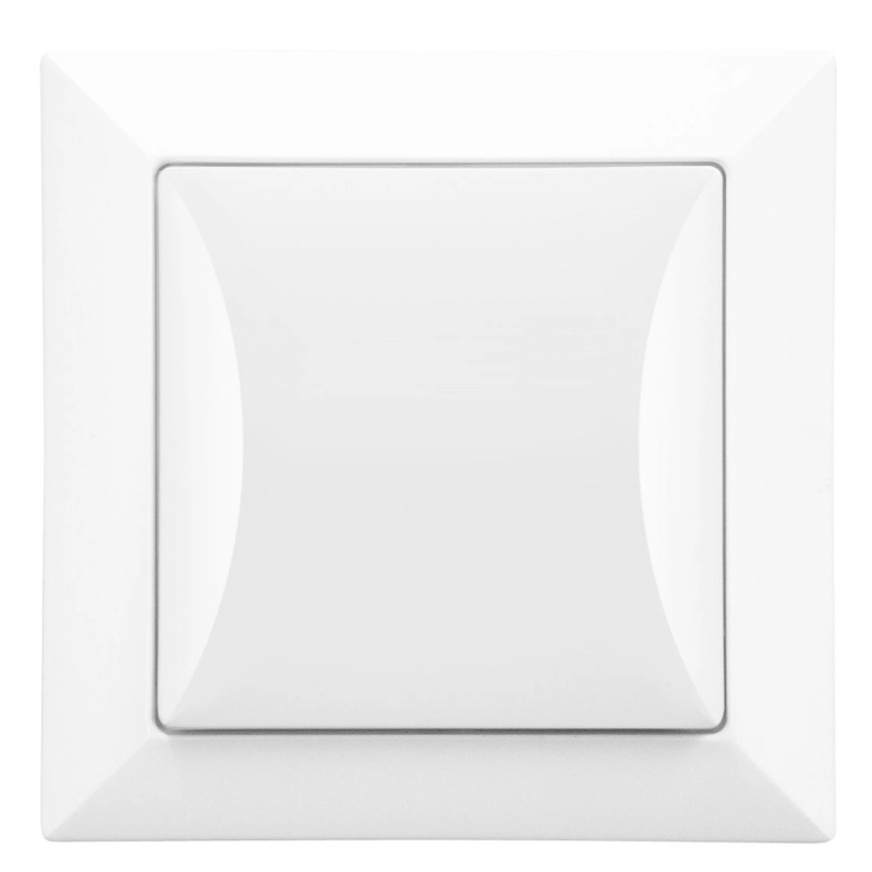 Vypínač 1 pólový Pola IP44, bílá