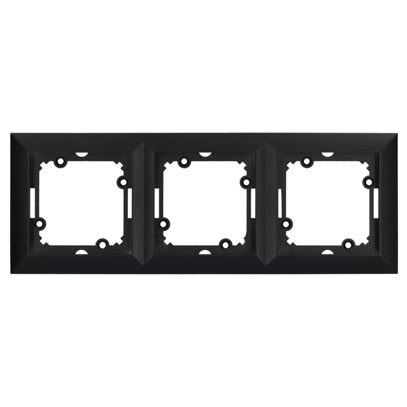 Rámeček 3-násobný Pola, černá