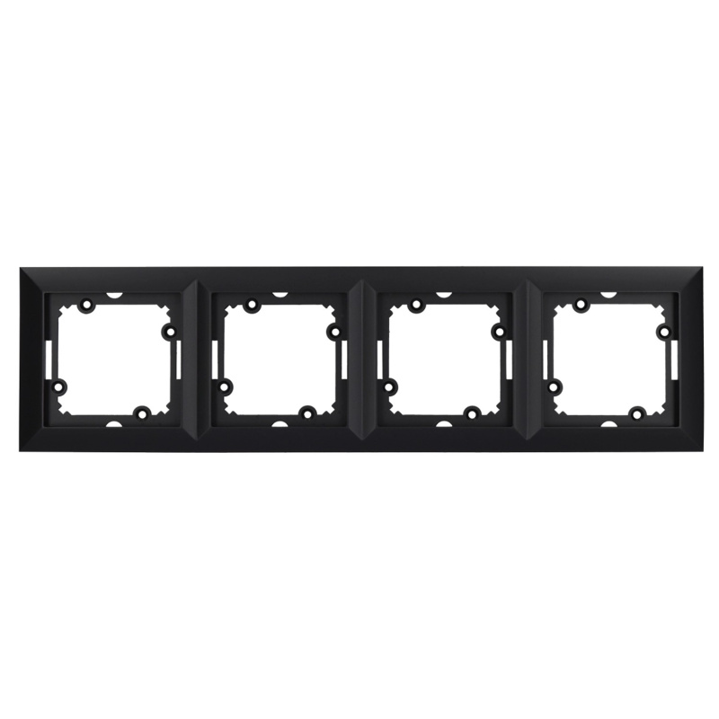 Rámeček 4-násobný Pola, černá