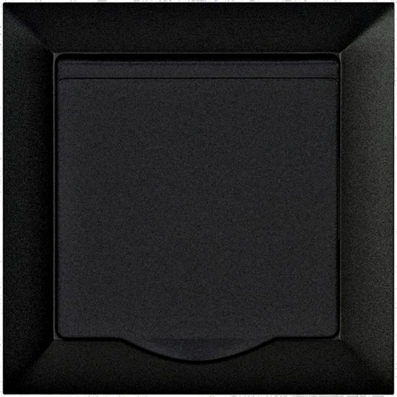 Zásuvka 2P+PE ip44 Medium černá