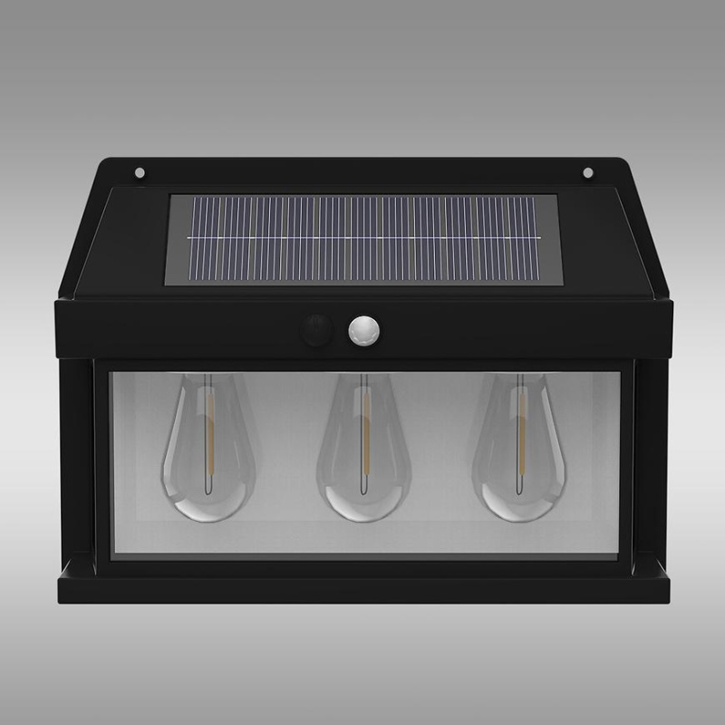 SOLÁRNÍ LAMPA S POHYBOVÝM ČIDLEM PIR TALIN 3 46826 KD3