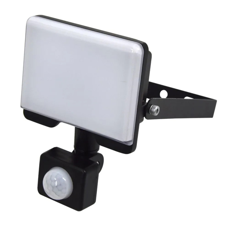 Düwi Bezrámový LED reflektor Aura s pohybovým senzorem 20W, 1800lm, 4000K, IP65