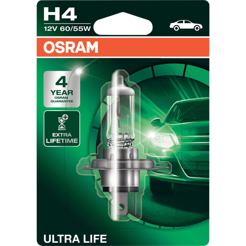 OSRAM Žárovka Ultra Life H4 12 V 64193ULT-01B
