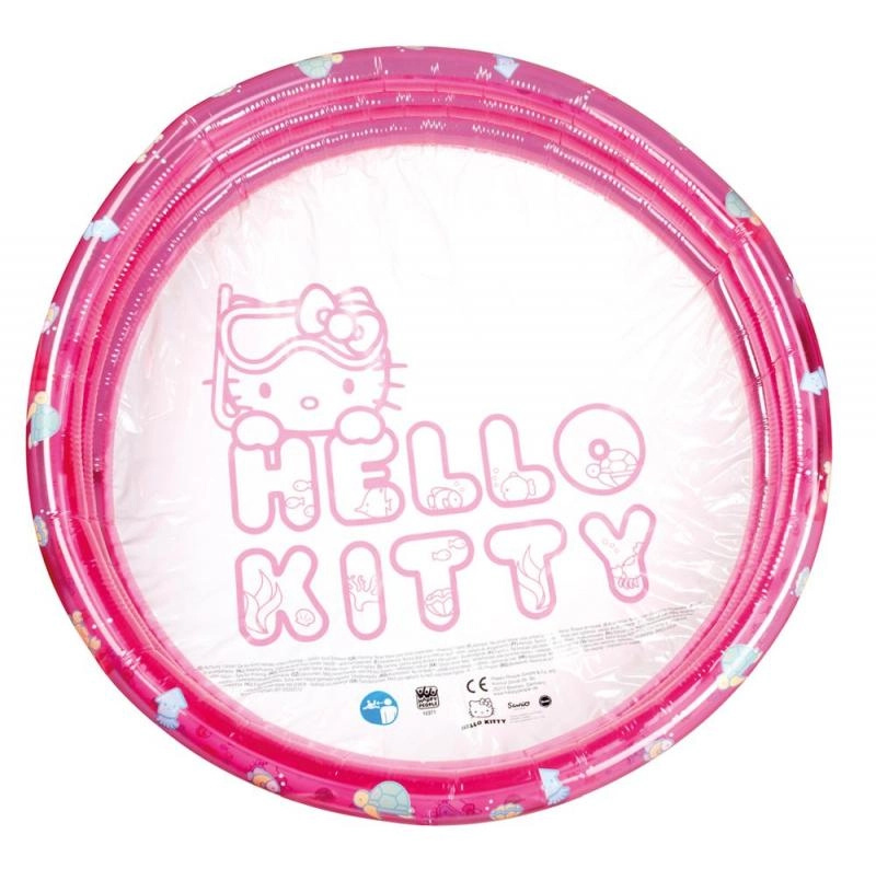Happy People Dětský bazének Hello Kitty, 3 prsteny, 122 cm