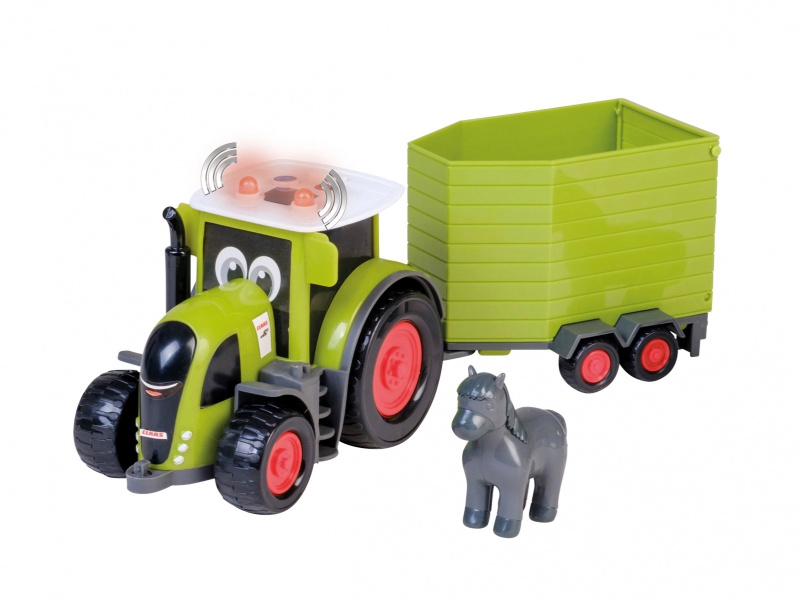 HAPPY PEOPLE Traktor s přívěsem CLAAS KIDS AXION 870 + CARGOS 750