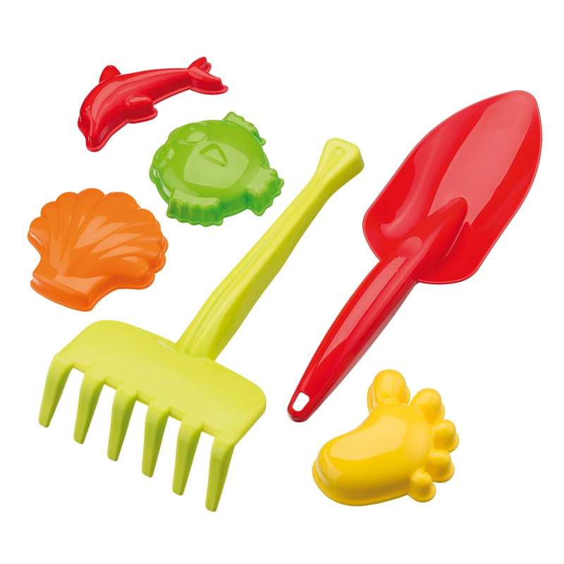 Happy People Sada hraček na písek, 6-dílná