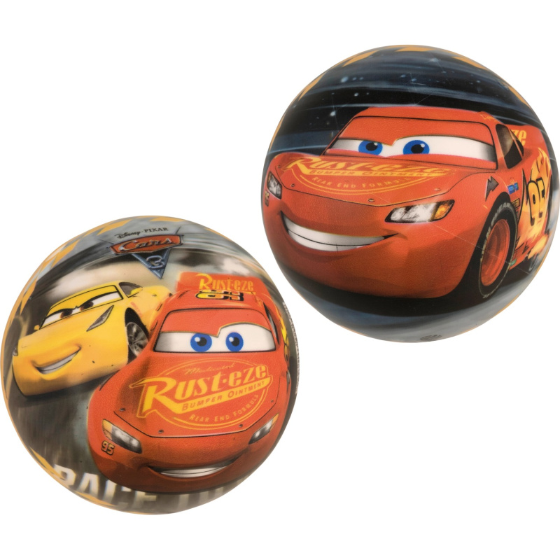 Plastový míč Auta, různé druhy, 1 ks, pr. 14 cm