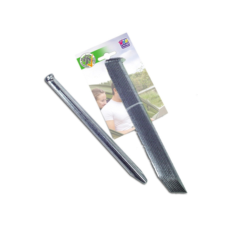 Happy People Stanové kolíky, kovové pozinkované, 10 ks, 30 cm