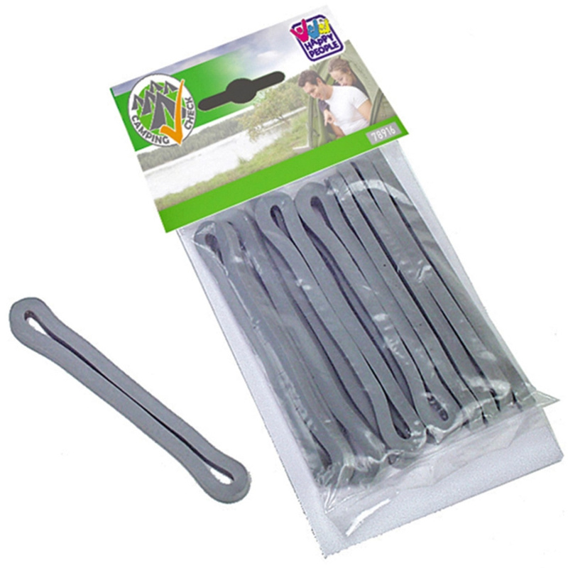 Happy People Stanové napínací gumové kroužky, 10 ks