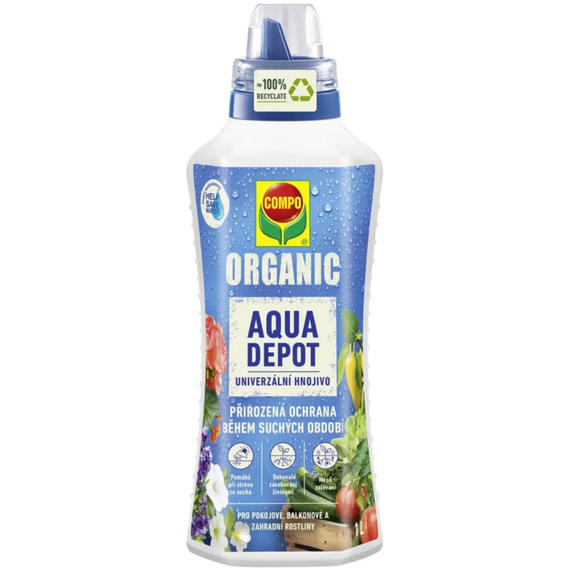 COMPO Organic aqua-depot univerzální hnojivo 1 l