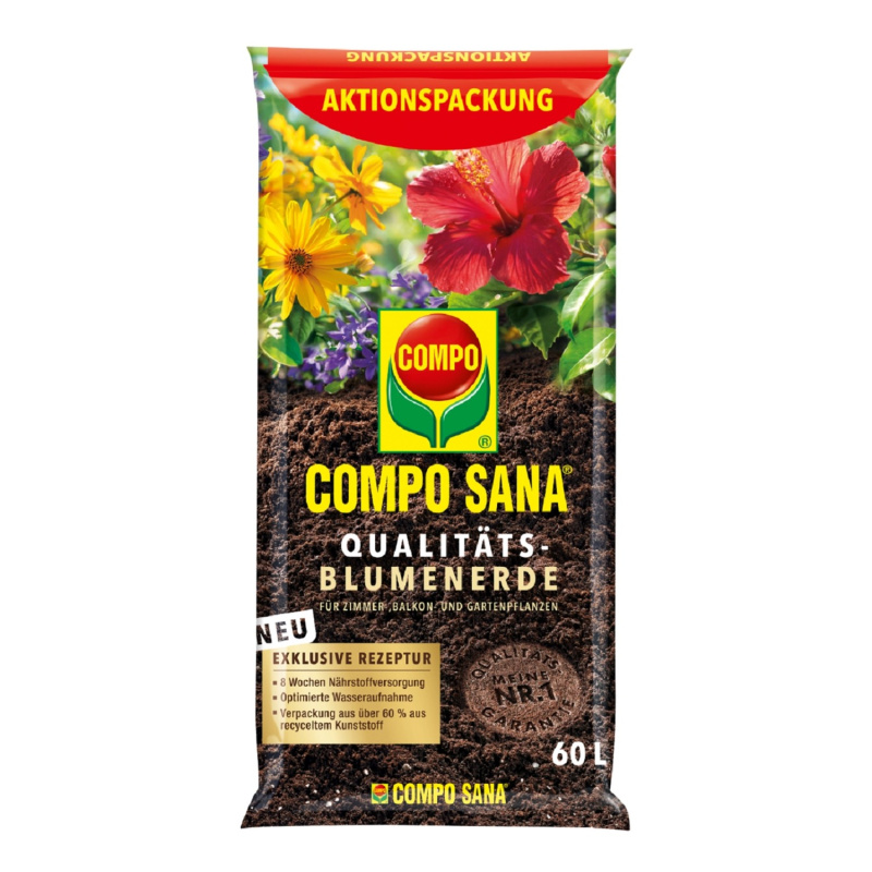 COMPO SANA Univerzální květinový substrát 60 l