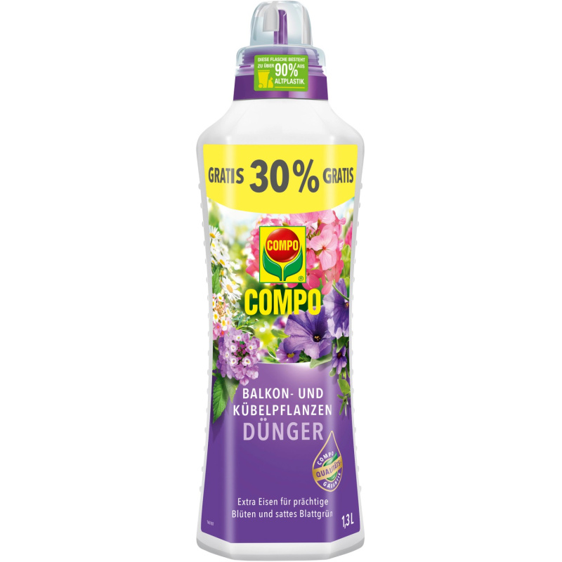 COMPO Hnojivo pro balkonové a hrnkové rostliny 1,3 l