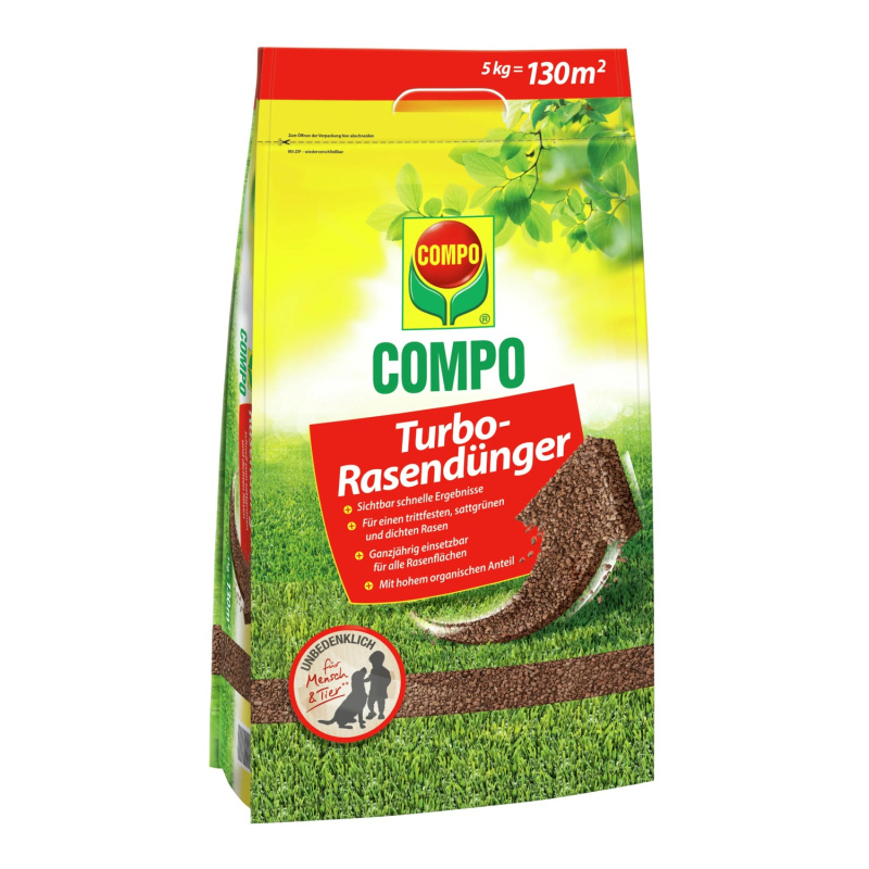 COMPO Trávníkové hnojivo Turbo 5 kg