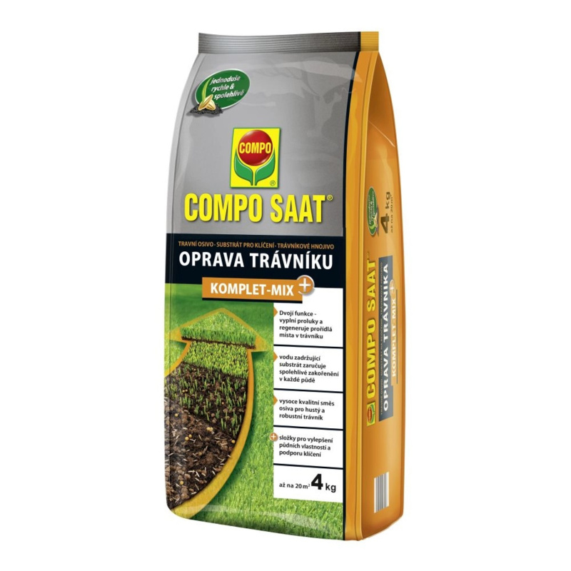 COMPO Obnova trávníku Komplet Mix+, 4 kg