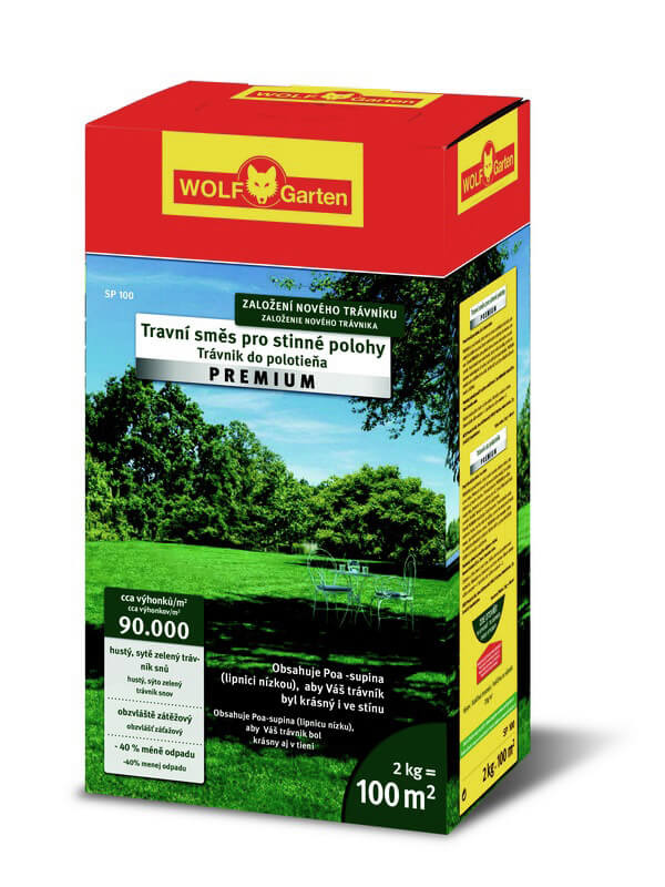 WOLF-Garten SP 100 SUPRA Premium - trávníkové osivo (100 m2)