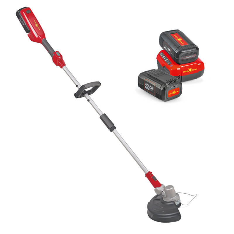 WOLF-Garten LYCOS 40/300 T SET - akumulátorový vyžínač (včetně nabíječky a akumulátoru 2,5 Ah)