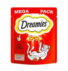 Dreamies kočka pochoutka Mega Pack kuřecí  180g