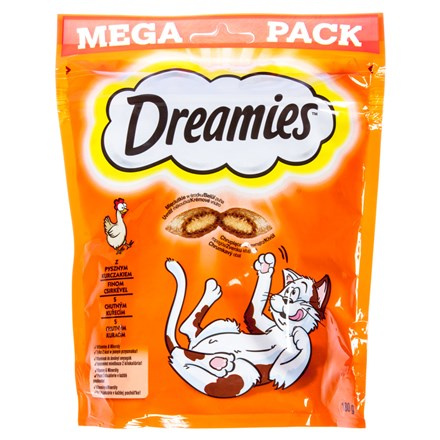 Dreamies kočka pochoutka Mega Pack kuřecí 180g