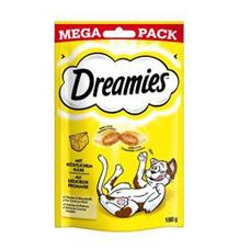 Dreamies kočka pochoutka Mega Pack se sýrem  180g