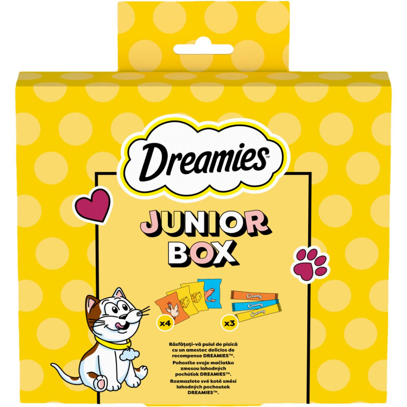 Dreamies Junior Box mix (7 ks)