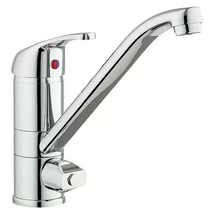 German Dřezová baterie Ultra / připojka k myčce nebo pračce / lesklý chrom Varianta: ivi1