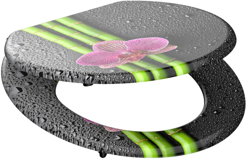 Schütte Záchodové prkénko se zpomalovacím mechanismem (orchidej)