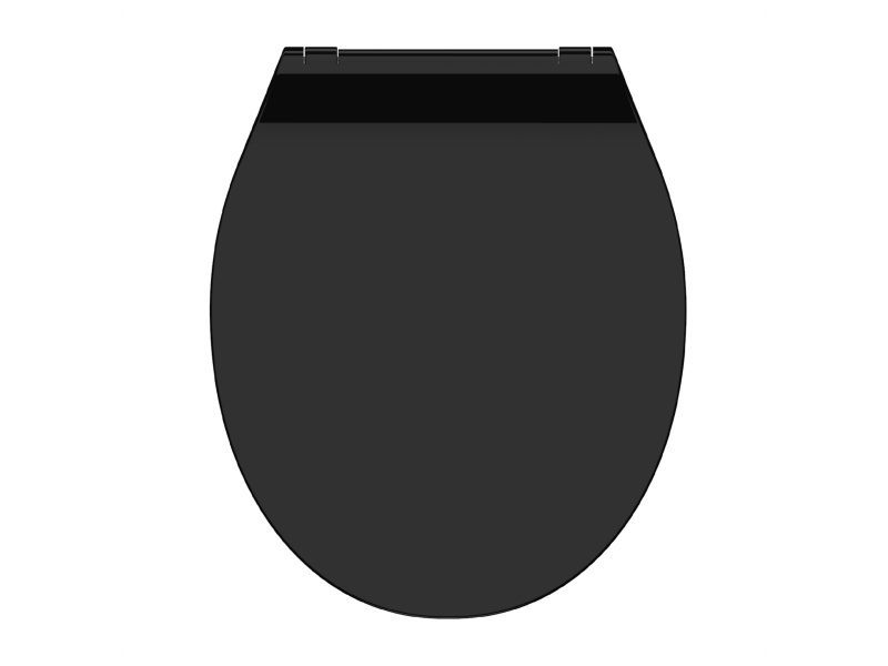 Schütte Záchodové prkénko Slim (černá)