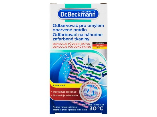 Dr.Beckmann Odbarvovač na omylem obarvené prádlo 75 g