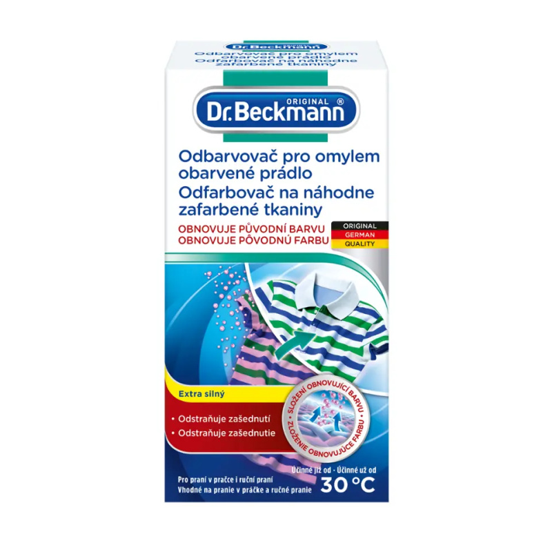 Dr.Beckmann Odbarvovač na omylem obarvené prádlo 75 g