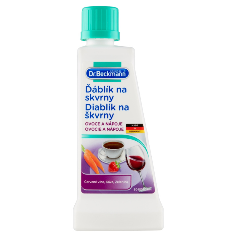 Ďáblik 50ml odstraňuje červené víno