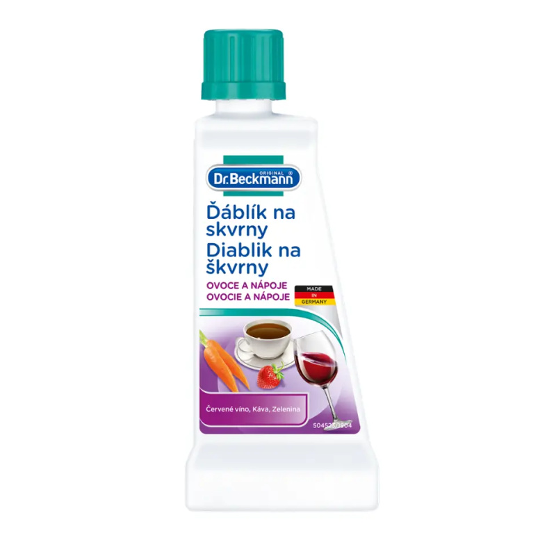 Ďáblik 50ml odstraňuje červené víno