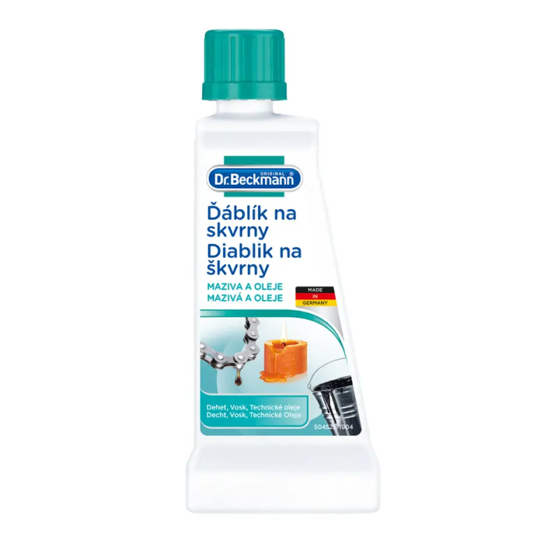 Dr. Beckmann Ďáblík na skvrny oleje maziva vosk dehet 50 ml