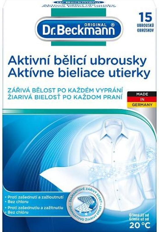 Dr. Beckmann Aktivní bělicí utěrky