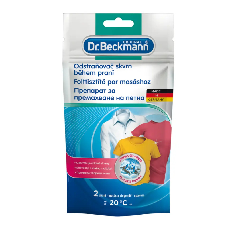 Dr. Beckmann odstraňovač skvrn během praní, 80 g