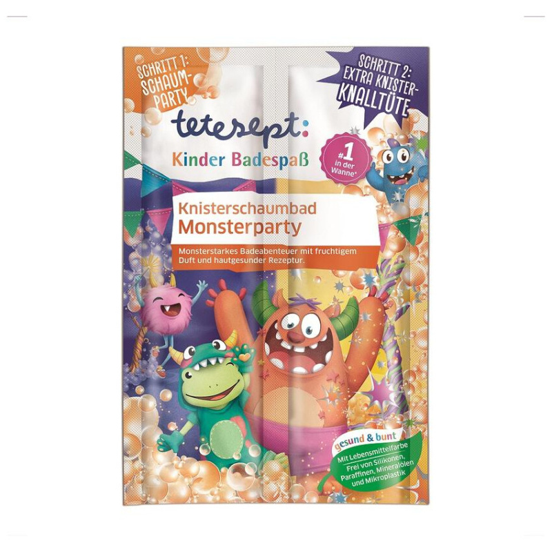 Tetesept Příšerky koupelová sůl 45 g