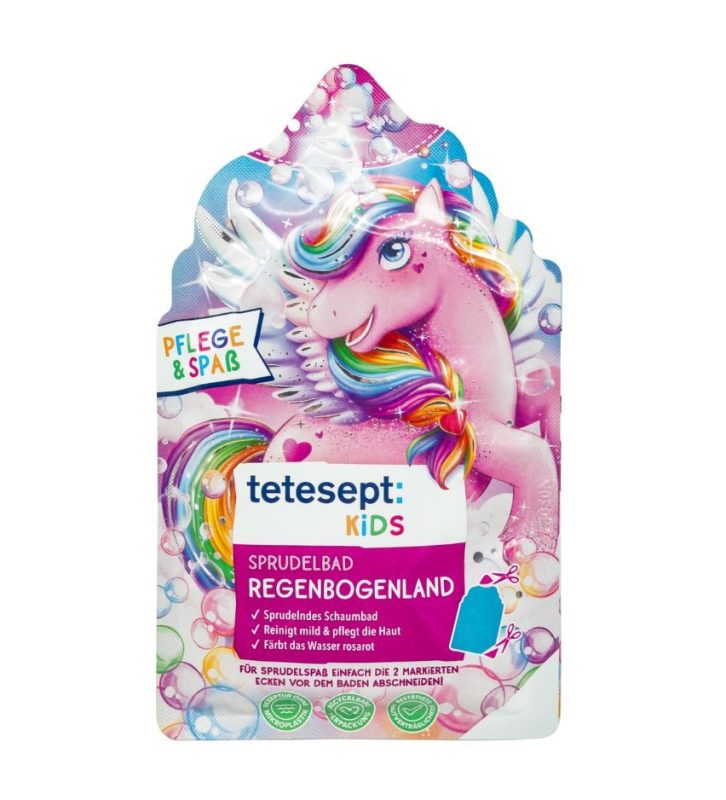 Tetesept Bath Rainbow world koupelová pěna pro děti 40 g