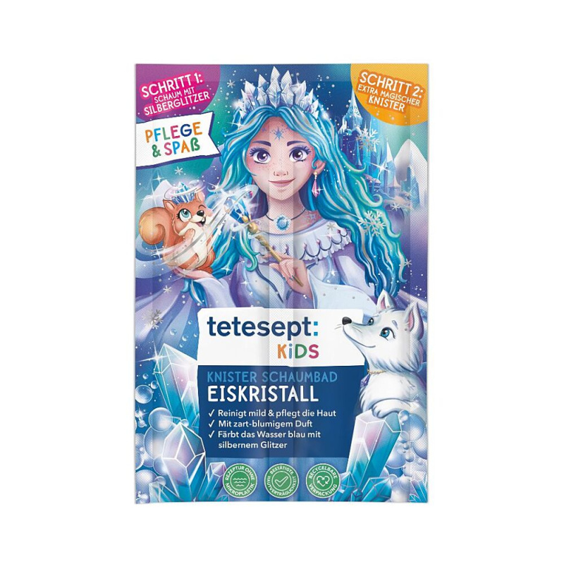 TETESEPT Praskající koupel Ledové krystalky, 45 g