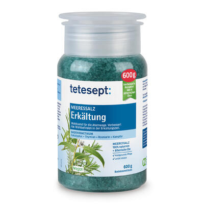 Tetesept Sea Bath Salt Cold zklidňující sůl do koupele 600 g